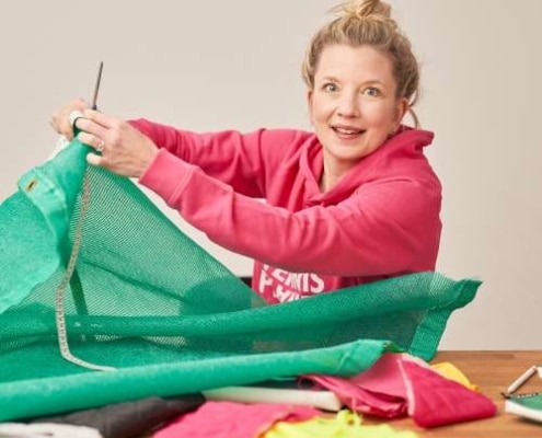 Lara Kinzel ist Gründerin des Upcycling-Labels Love:40