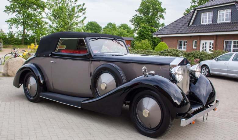 Ein Rolls-Royce bis ins Detail von Thomas Haltenhoff neu in Szene gesetzt