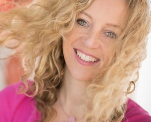 Katinka Jaekel ist nicht nur Texterin und Moderatorin, sondern auch eine Freizeitkünstlerin