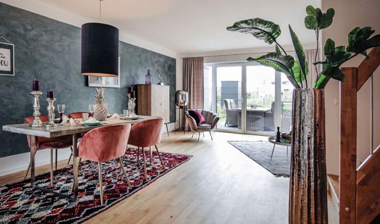 Homestaging der Musterwohnung