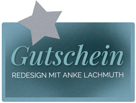 Gutschein für Redesign mit Anke Lachmuth
